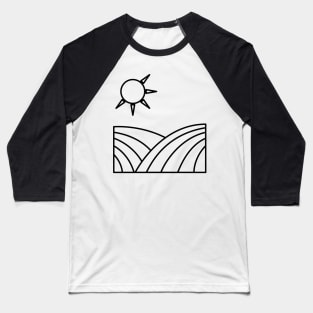 Sunny Vineyard Baseball T-Shirt